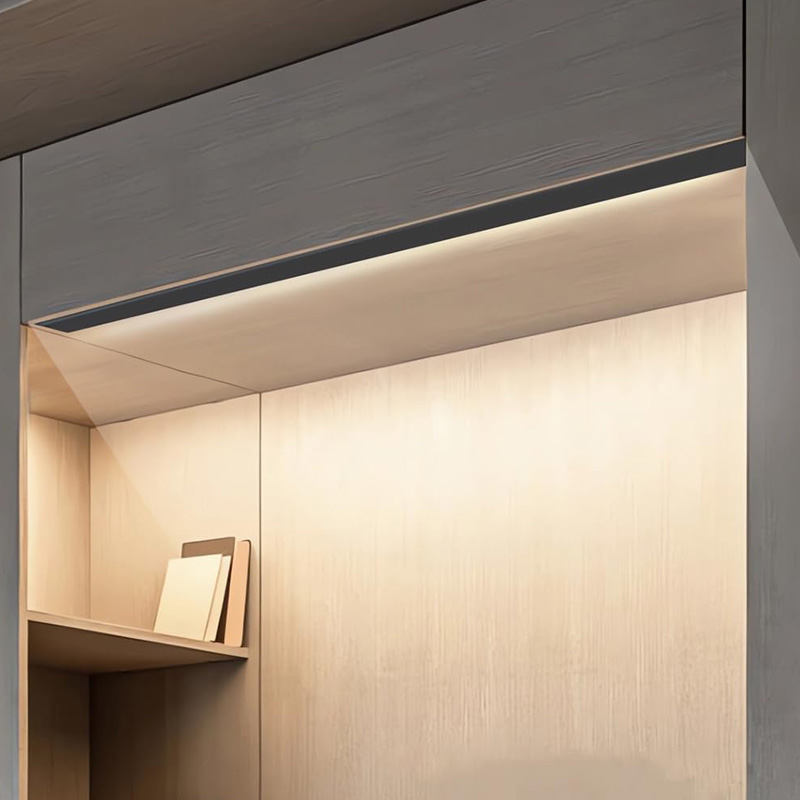 45 Degree Bias Lighting Low Profile Under Counter LED Strip Bar Ultra Thin 45 Degree Bias Lighting Low Profile Under Counter LED Strip Bar Ultra Thin
